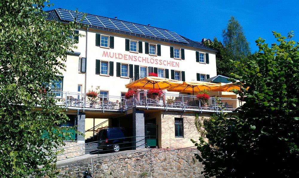 Muldenschlosschen Hotel Lunzenau Zewnętrze zdjęcie